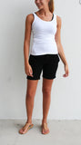 Womens Short 7" Black